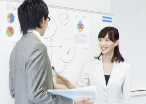活躍する女性